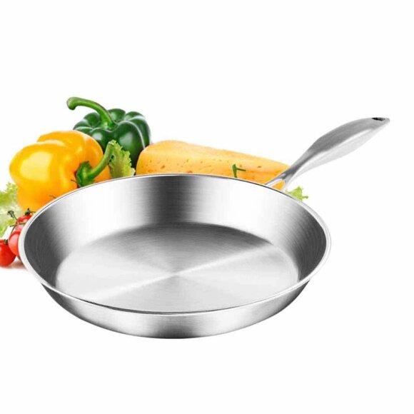 SOGA 24cm Stainless Steel Fry Pan - Picture 6 of 15